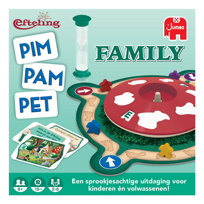 Jumbo Pim Pam Haustierfamilie Efteling