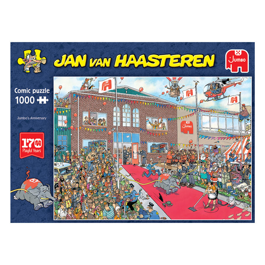 Jan Van Haasteren Legpuzzle 170 let Jumbileum, 1000st.