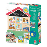 Jumbo Routines House Educational Wooden Game