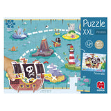 Jumbo Golua Jigsaw Puzzle xxl Piraten, 48st.