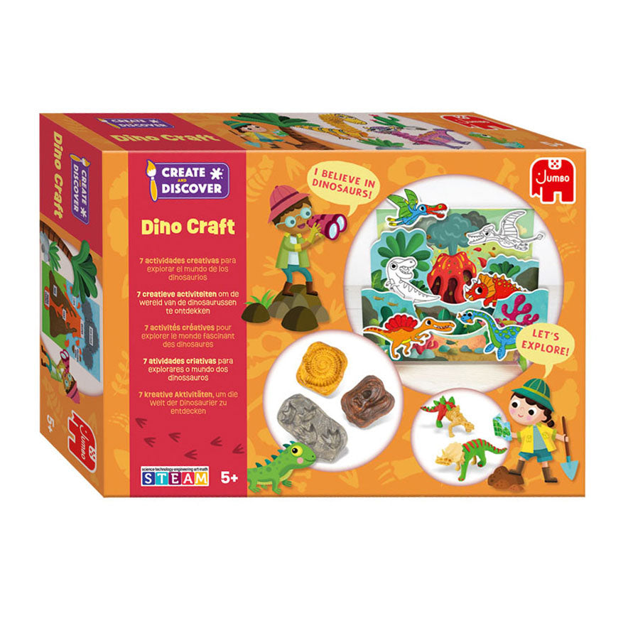 Jumbo erstellt den Dino Craft Craft Set