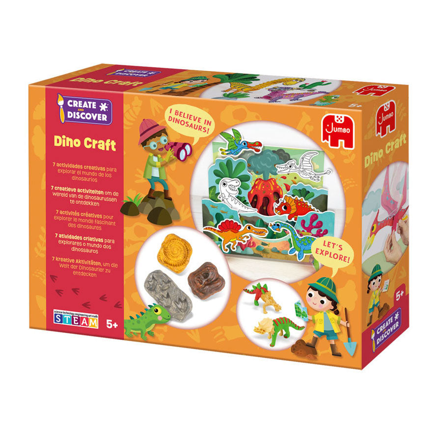 Jumbo erstellt den Dino Craft Craft Set