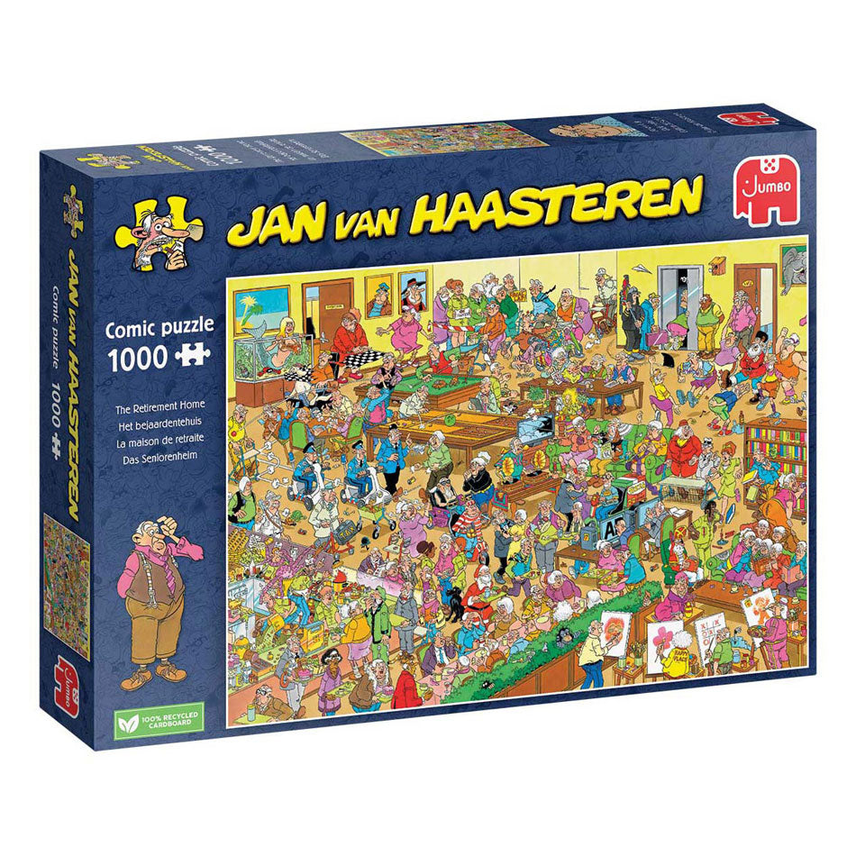 Jan van haasteren legpuzzel het bejaardenthuis, 1000st.