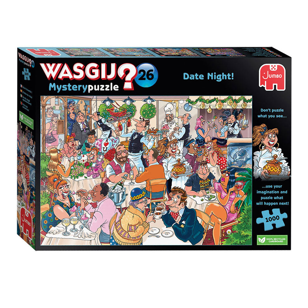 Jumbo wasgij mystery 26 legpuzzel date night!, 1000st.