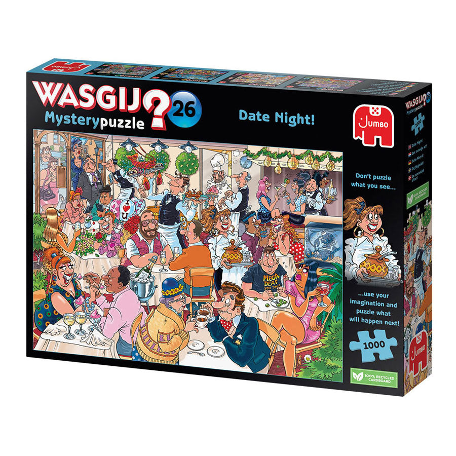 Jumbo wasgij mystery 26 legpuzzel date night!, 1000st.