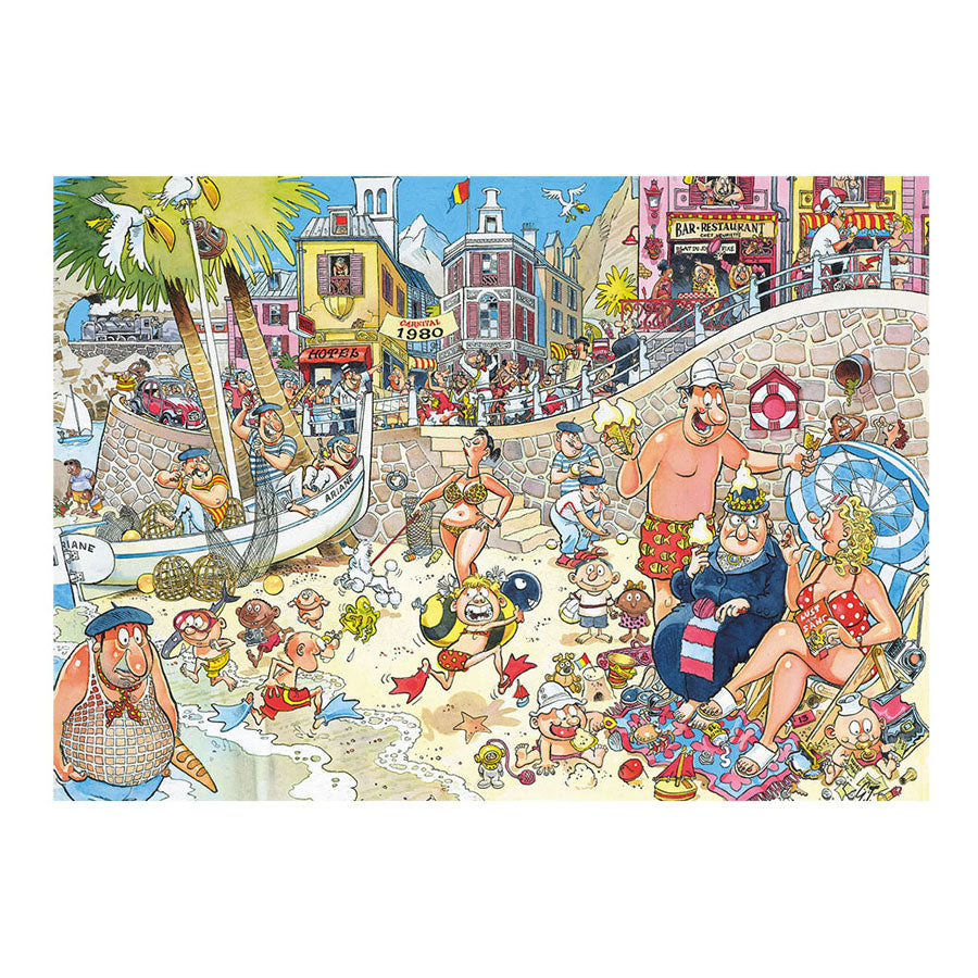 Jumbo Washji Retro Schhënnzhest 85 Puzzzel Puzzel - Héich Saison !, 1000st.