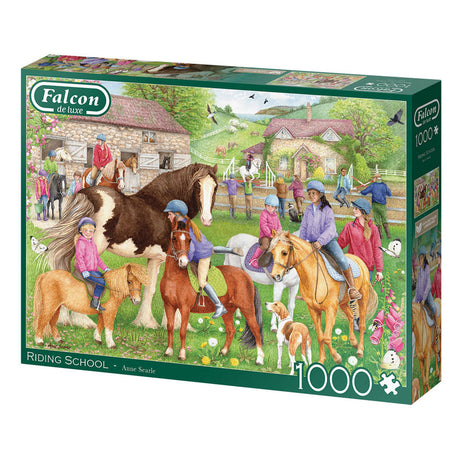 Jumbo falcon kirakós - lovarda, 1000 db.