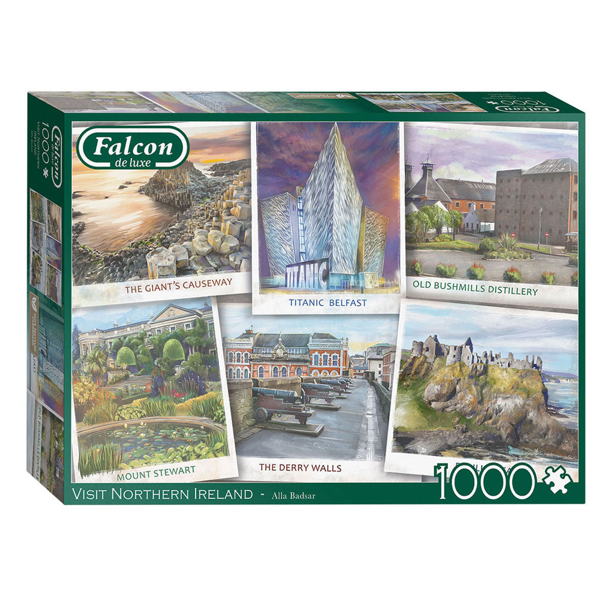 Jumbo FalCon Legpuzzzel - Besicht Nord Irland, 1000st.