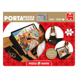 Tappetino per puzzle di comfort portapuzzle jumbo, 500-1000 pezzi