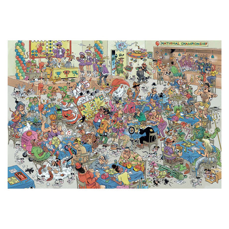 Jumbo puzzle Jan Van Haasteren Dutch Championship People Don't Annoy You 2000 kosov