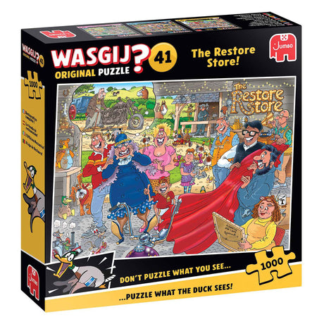 Jumbo wasgij orignal 41 legpuzzel - motormake-over, 1000st.