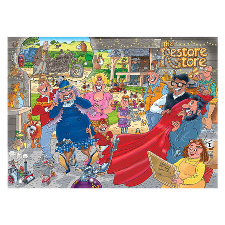Jumbo wasgij orignal 41 legpuzzel - motormake-over, 1000st.