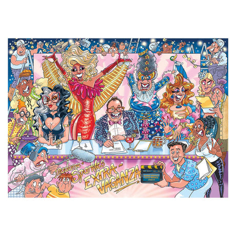 Unmarked sans marque wasgij original 42 Puzzle - Glitter a Glitter!, 1000 Stéck.