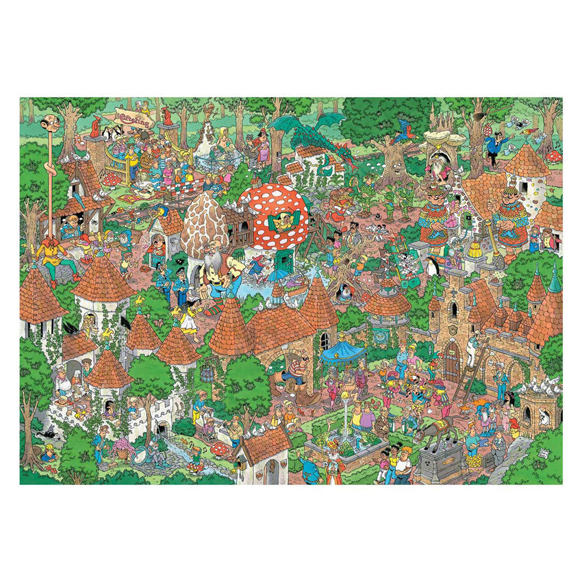 Jumbo Jan van Haasteren puslespil - Efteling eventyrskov, 1000 stk.