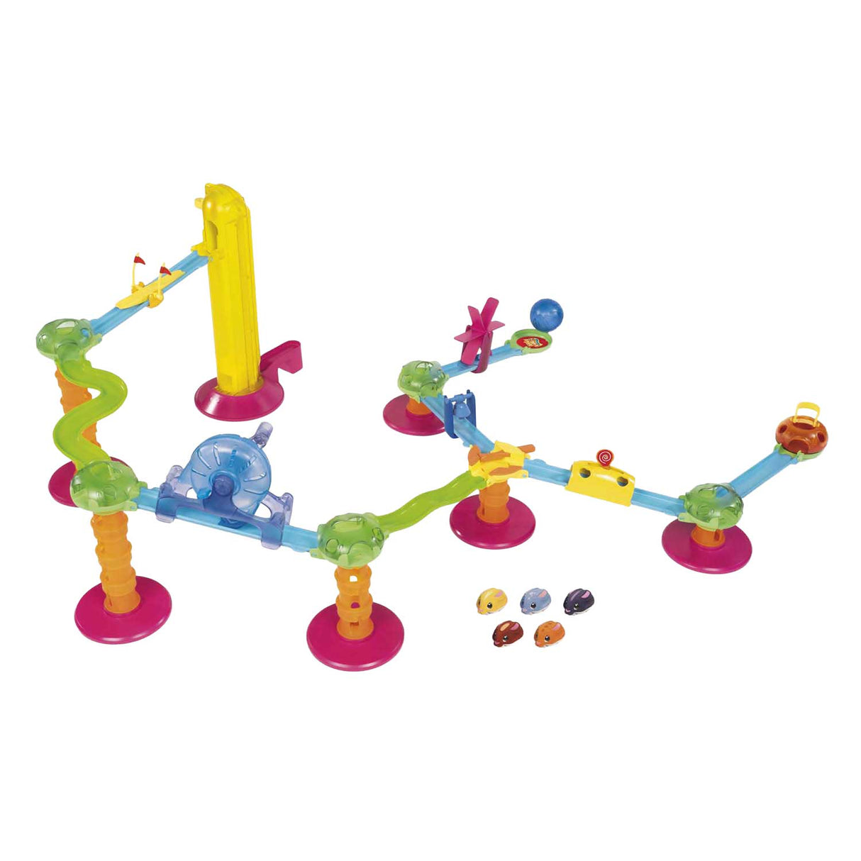 Jumbo racing rabbits deluxe set - 5 rabbits