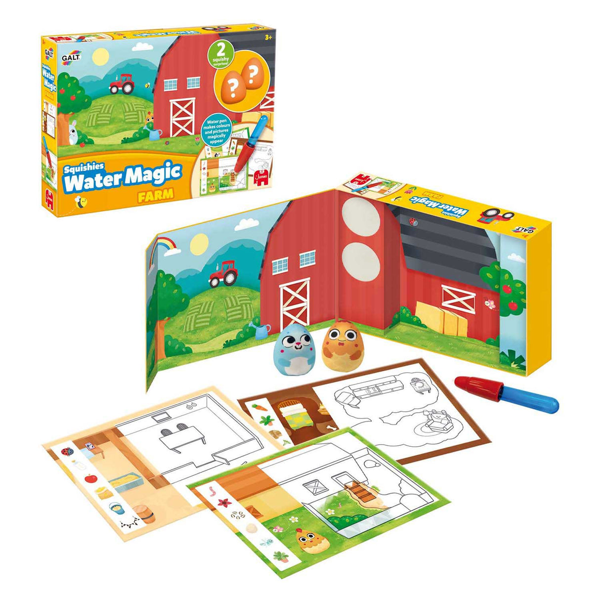 Jumbo water magic squishies farm
