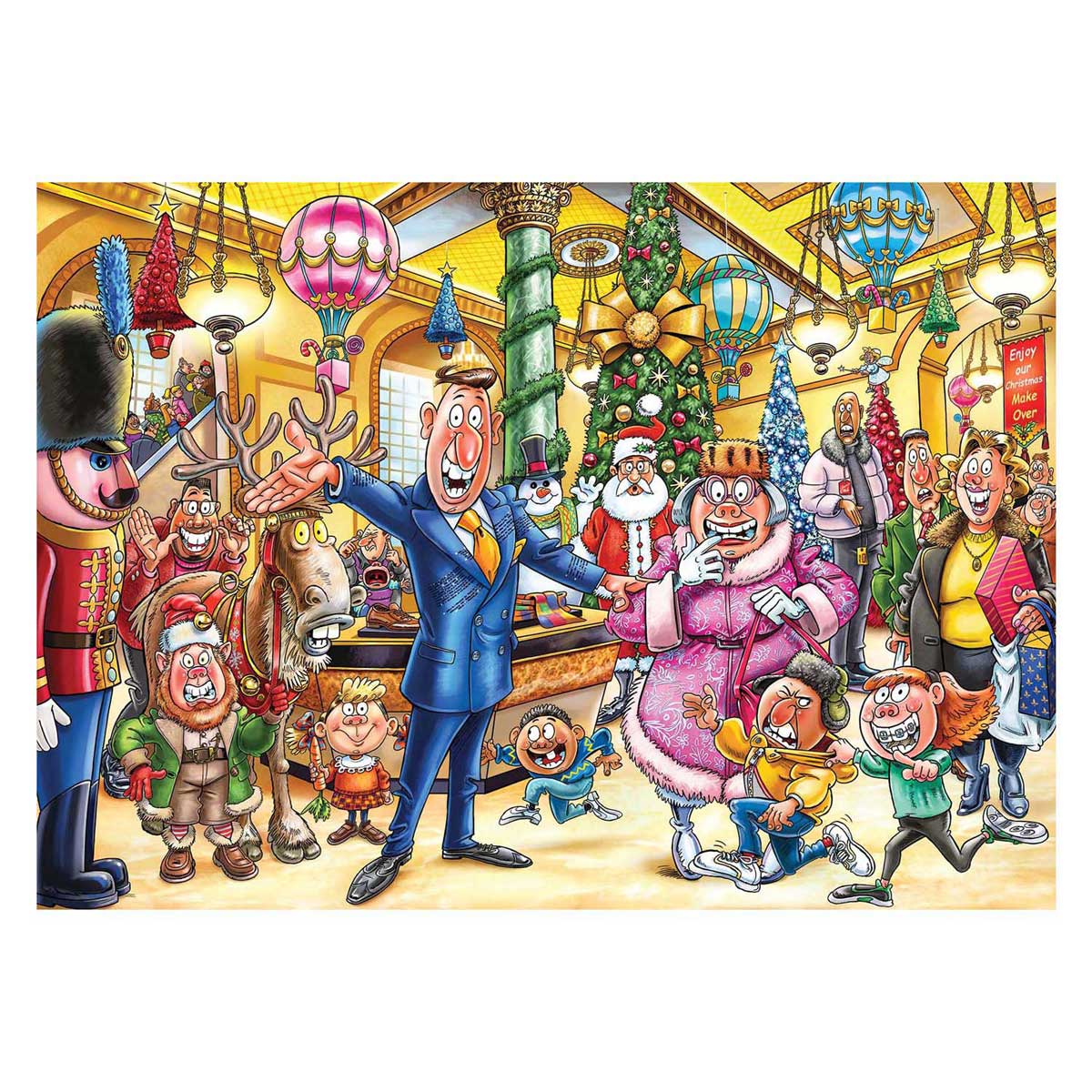 Jumbo wasgij christmas 21 makeover! 2x1000pc
