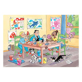 Jumbo jvh puzzle 20 creative with clay 150pcs