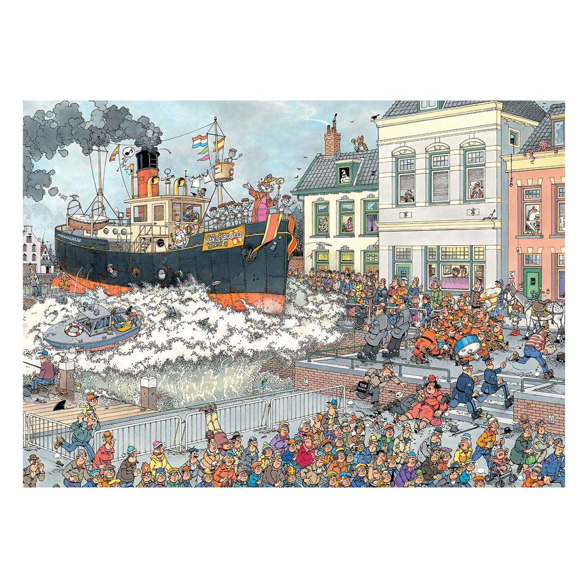 Jan van Haasteren Puzzel - Sinterklaas Arrivée - 1000 Stéck.