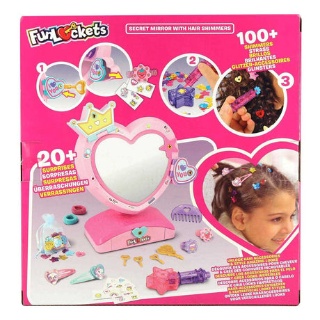 Jumbo funlockets geheime Spigel mat Hoer glitters | 2 stk