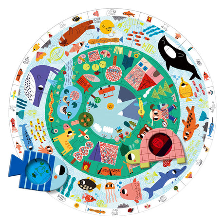 Goula Jumbo Puzzle XXL Discover Animals - 25 pcs.