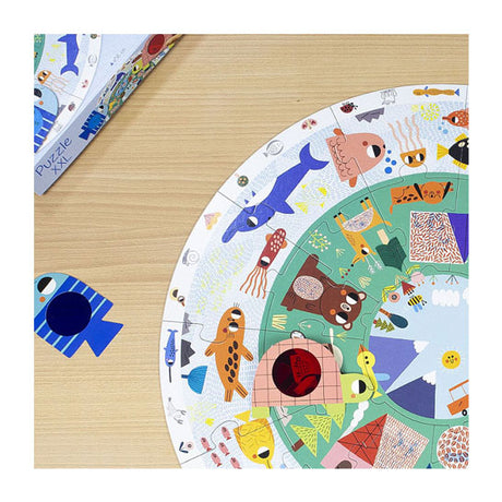 Goula Jumbo Puzzle XXL Discover Animals - 25 pcs.