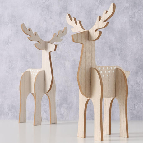 Boltze domácí figurka jelena rugen mdf v40,2cm