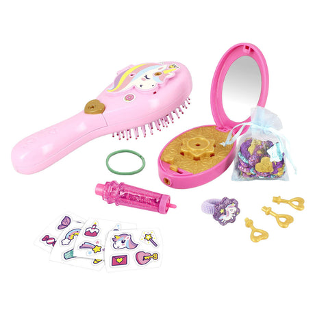 Jumbo funlockets geheime haarborstel met glinsters februari