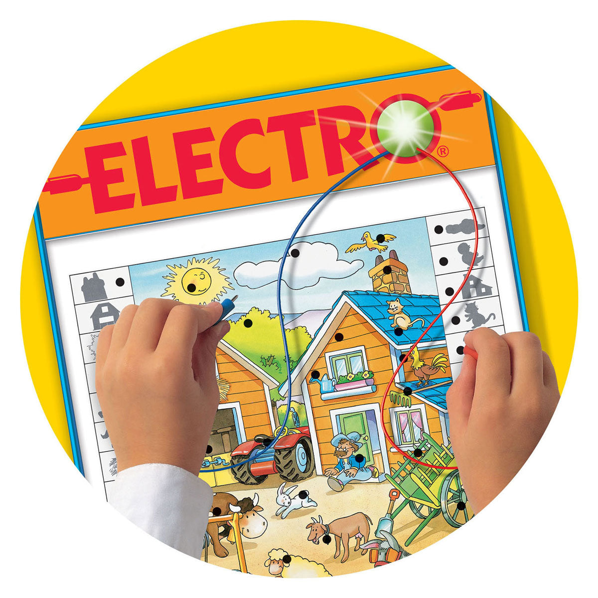 Electro jumbo - - kindergarten - Belgium - educational game