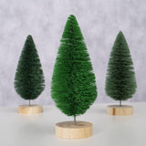 Boltze home decorative tree bosco sisal dia6x16cm light green dark green gray green