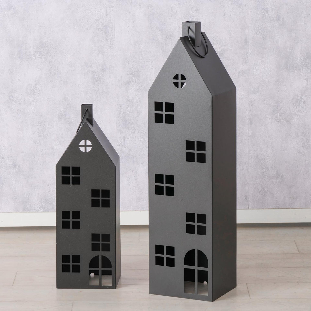 Boltze home lantern set house 2-piece xxl