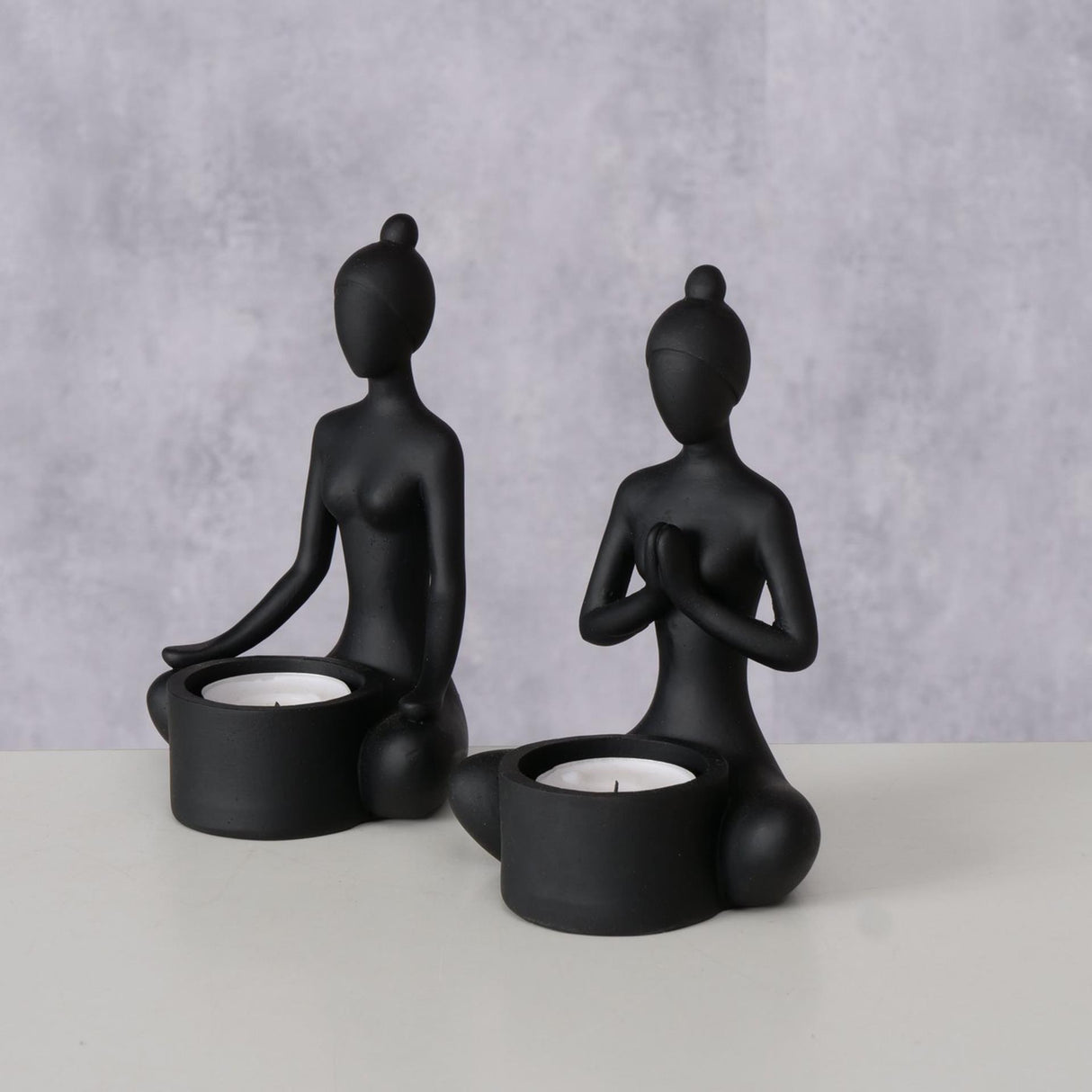 Boltze doheem Téilichthalter Yoga