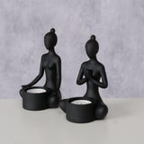 Boltze doheem Téilichthalter Yoga