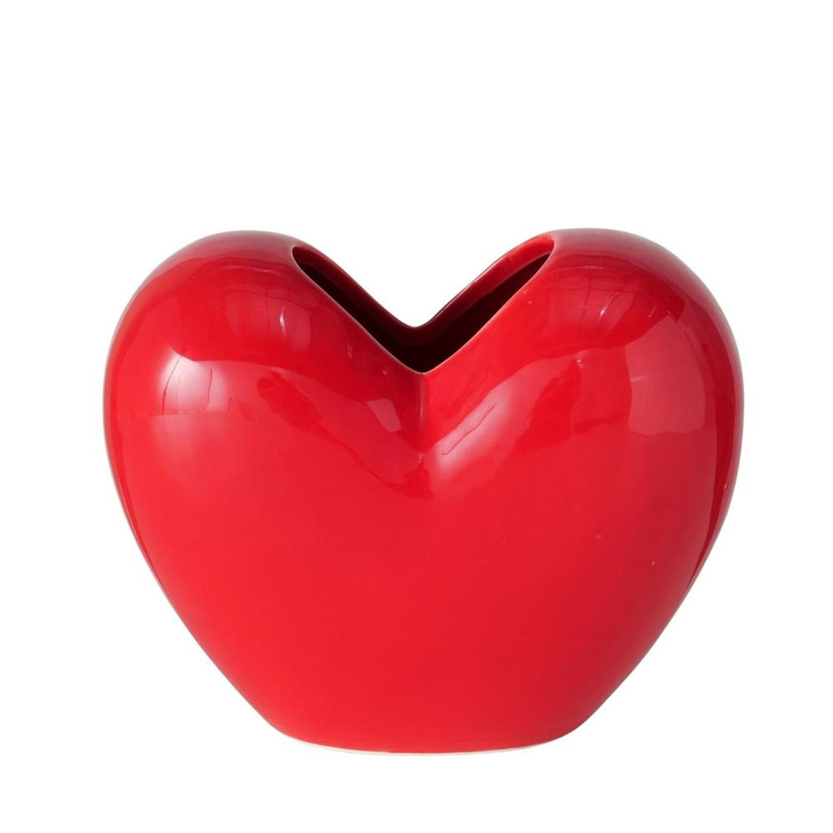 Croí vása baile Boltze h15cm dearg
