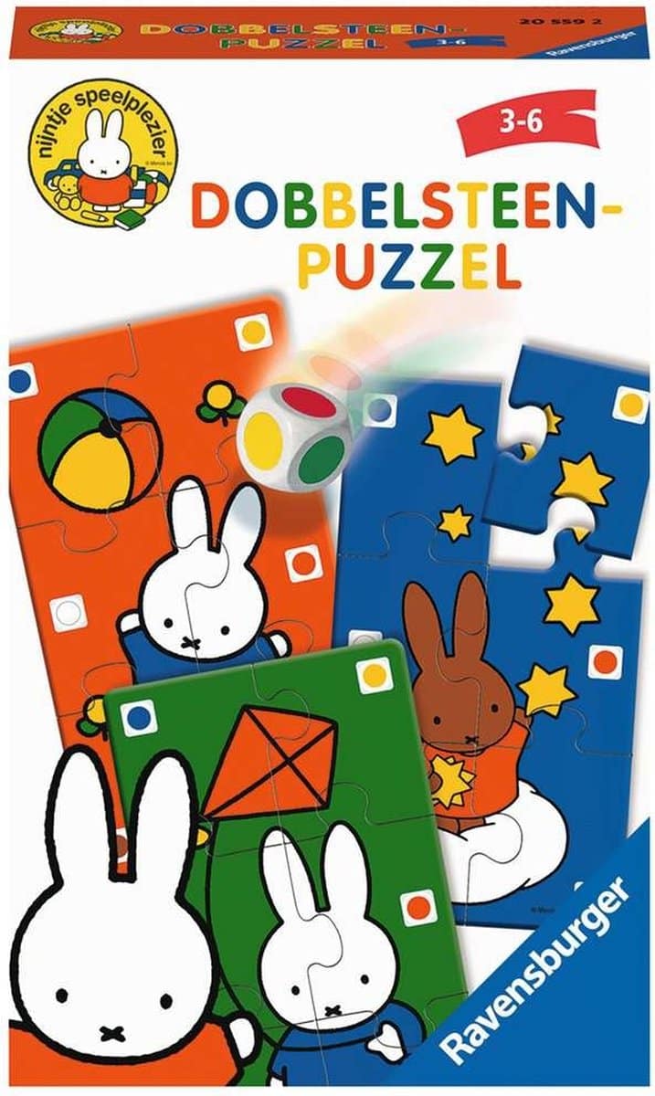 Ravensburger Miffy Playtime Dice Game