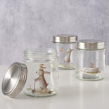 Boltze home storage jar bunny 625ml