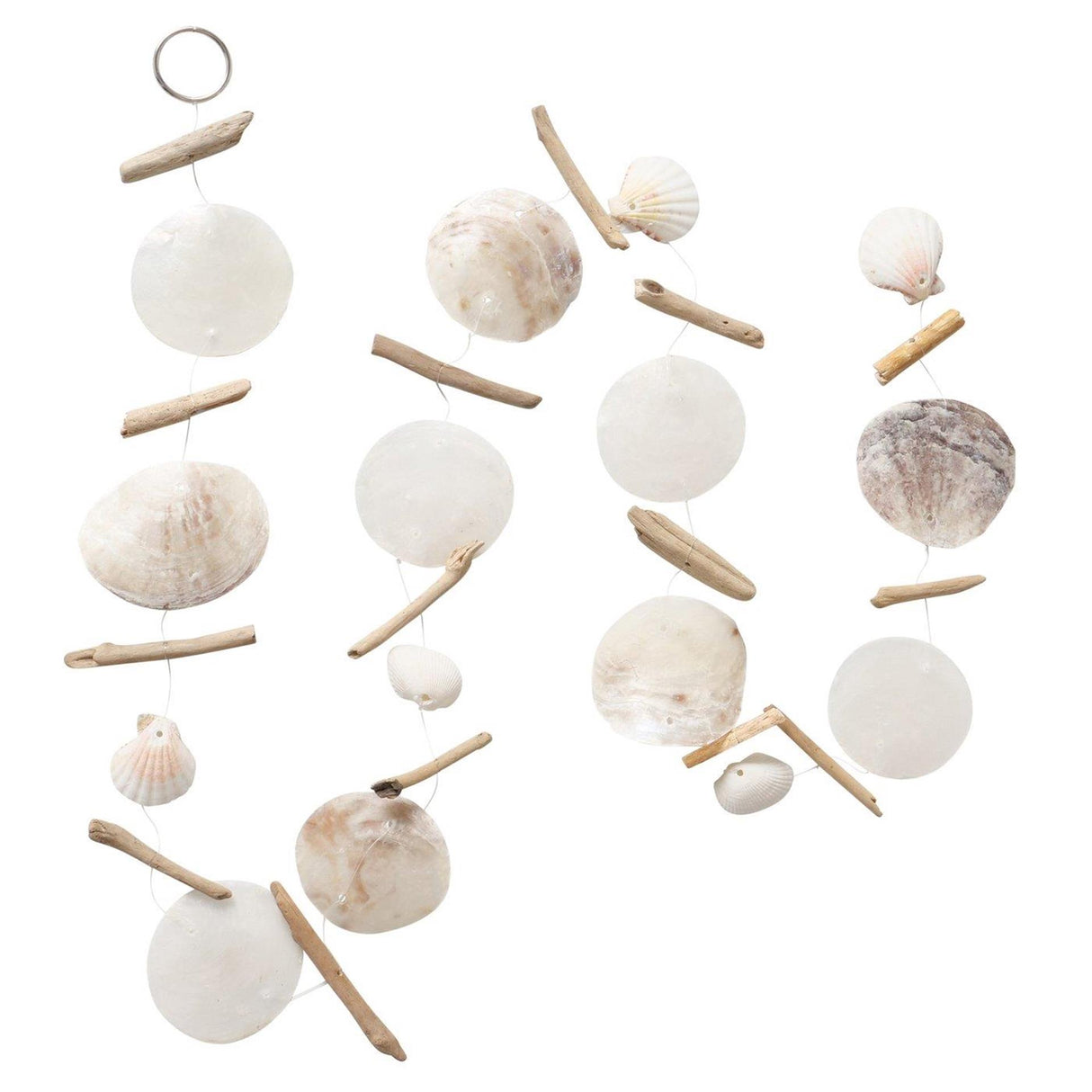 Boltze home capiz garland shells 10xh180cm