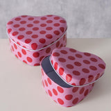 Boltze Home Tin Heart Model 2-piece