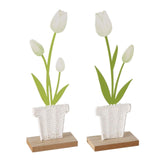 Boltze home decorative standard tulips