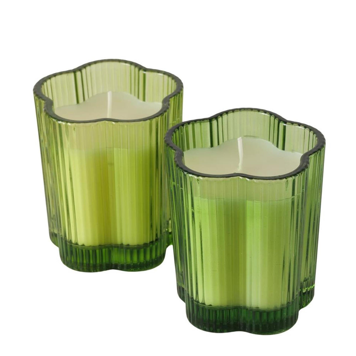 Boltze home jar glass with candle