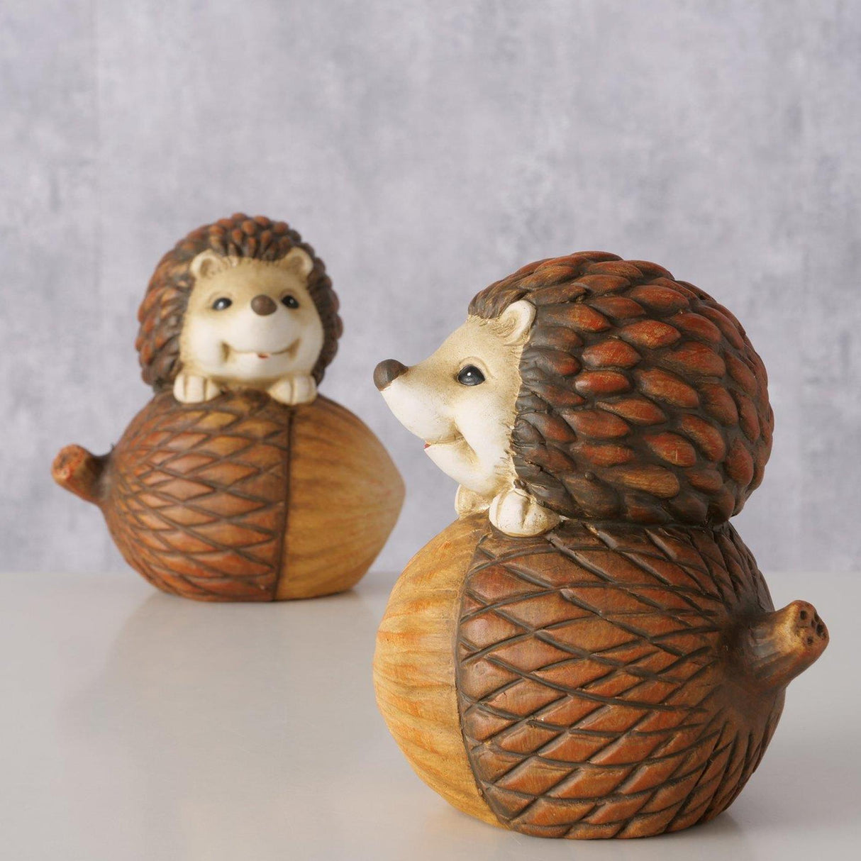 Boltze home figure hedgehog 12x9x13cm