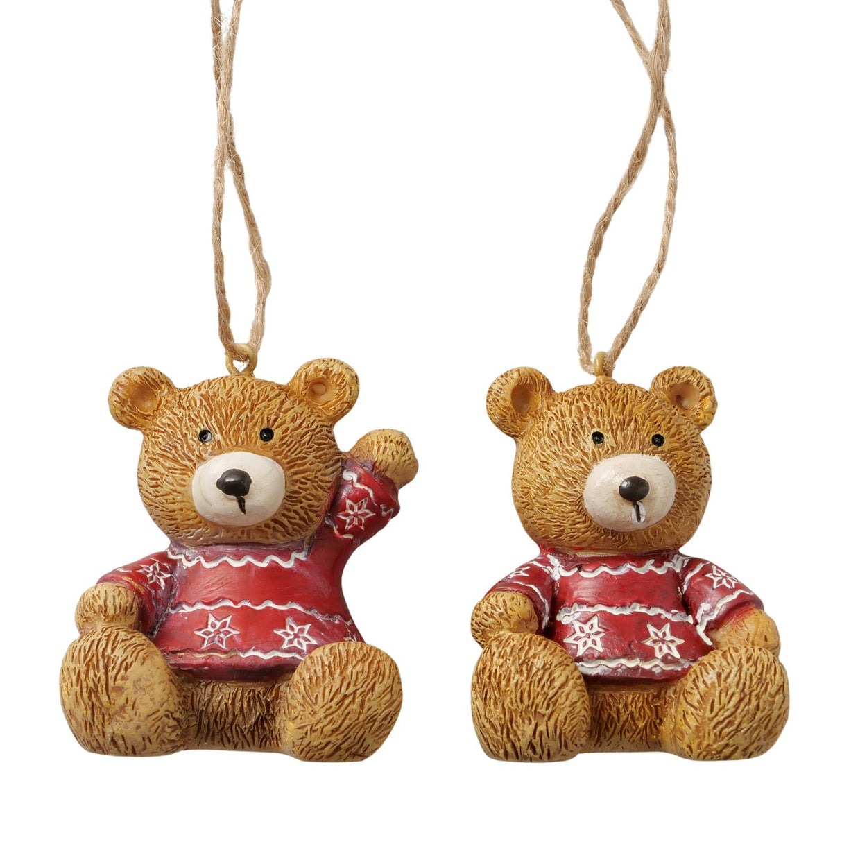 Boltze home Christmas pendant bear 5x4.5x6cm