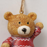 Boltze home Christmas pendant bear 5x4.5x6cm