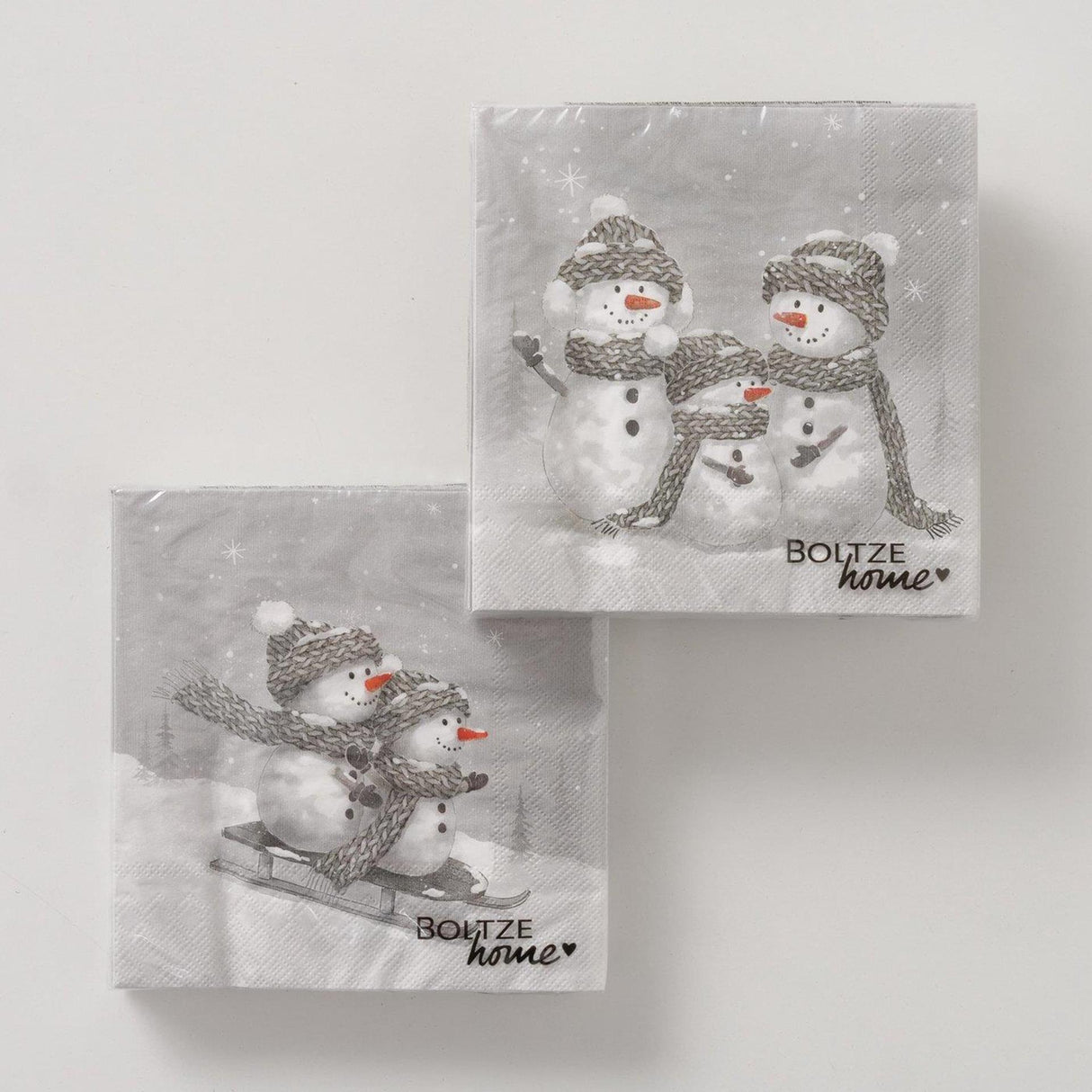 Boltze home napkins frosty pack of 20 16.5x16.5x3cm