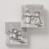 Boltze home napkins frosty pack of 20 16.5x16.5x3cm