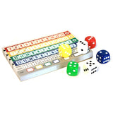 Jeux de gobelin blancs Qwixx Dice Game