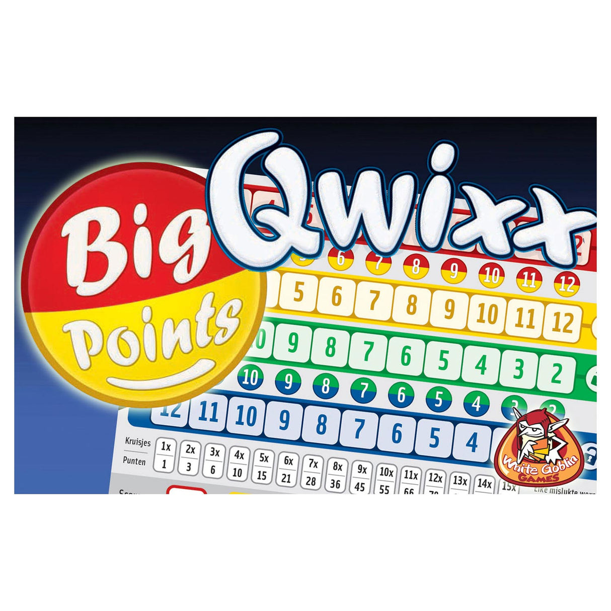 White Goblin Games Qwixx Big Point