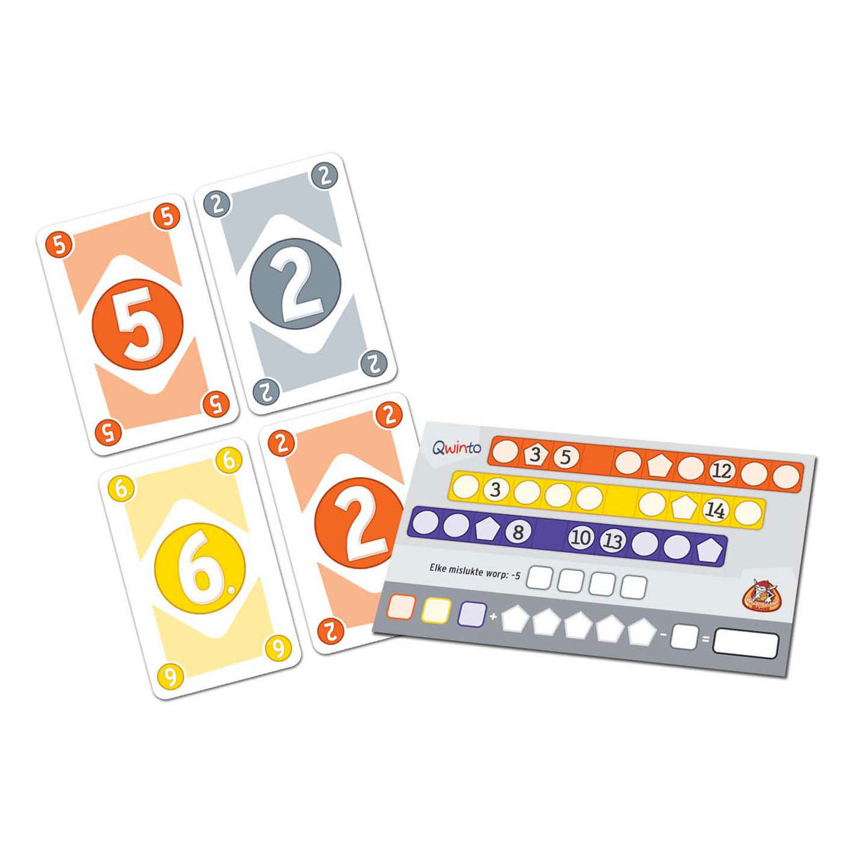 White goblin games qwinto the card game