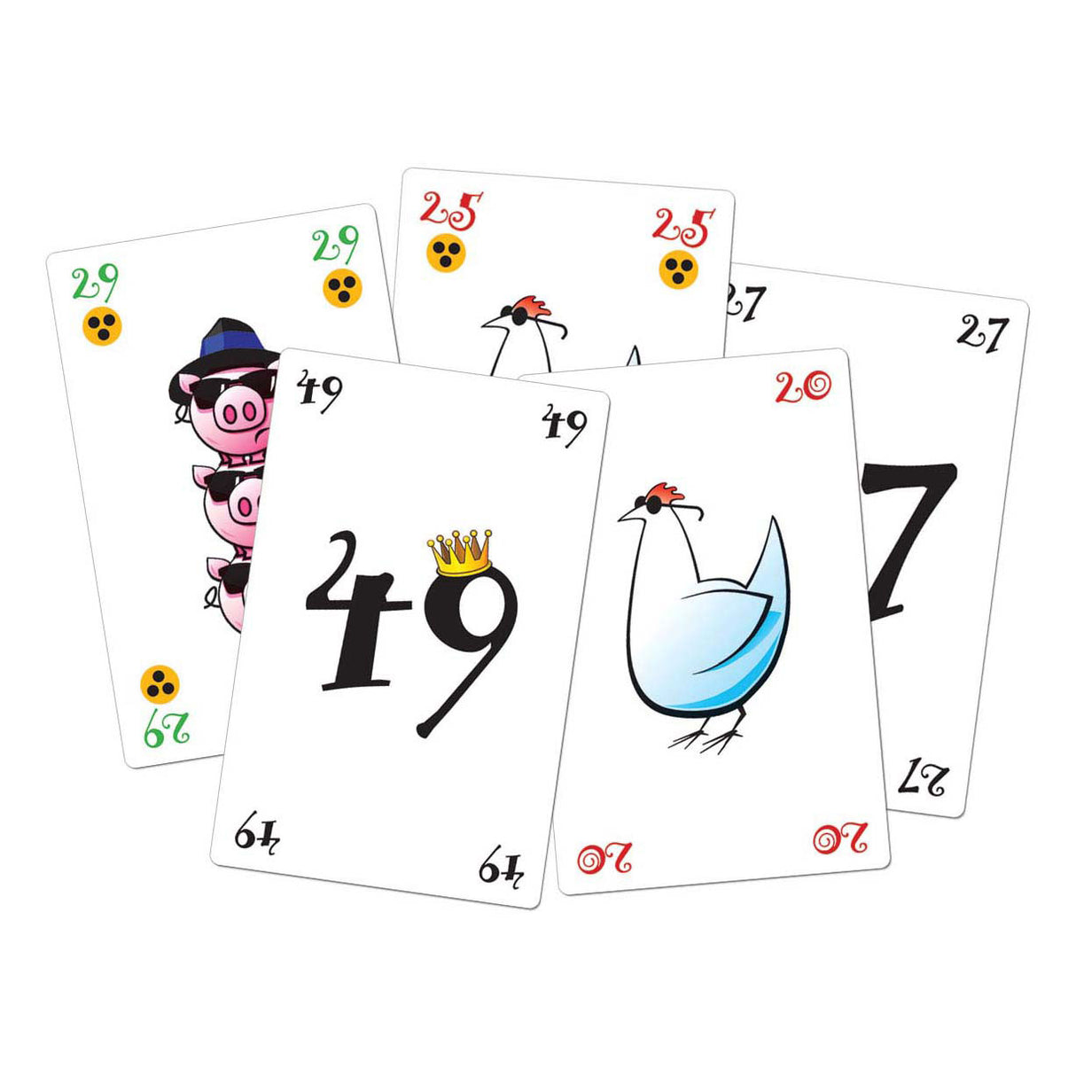 White goblin games chicken card game