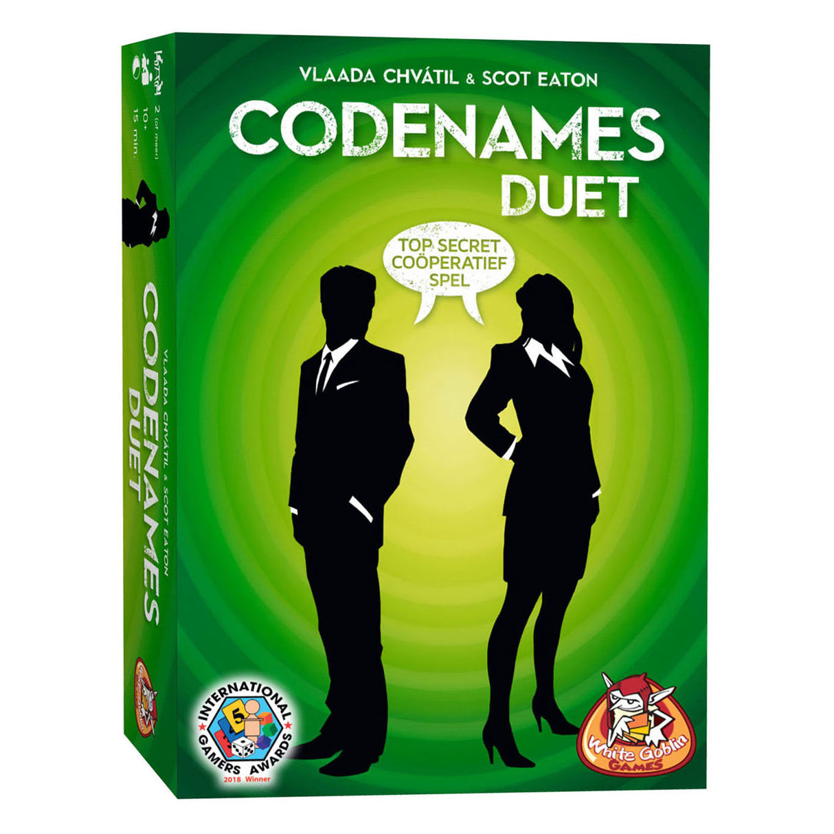 White Goblin Games Codenames Duet Kaartspel